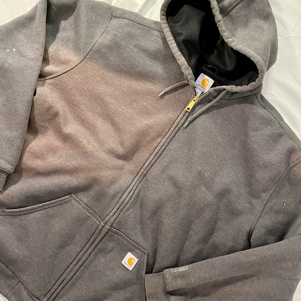 carhartt zip up hoodie jacket